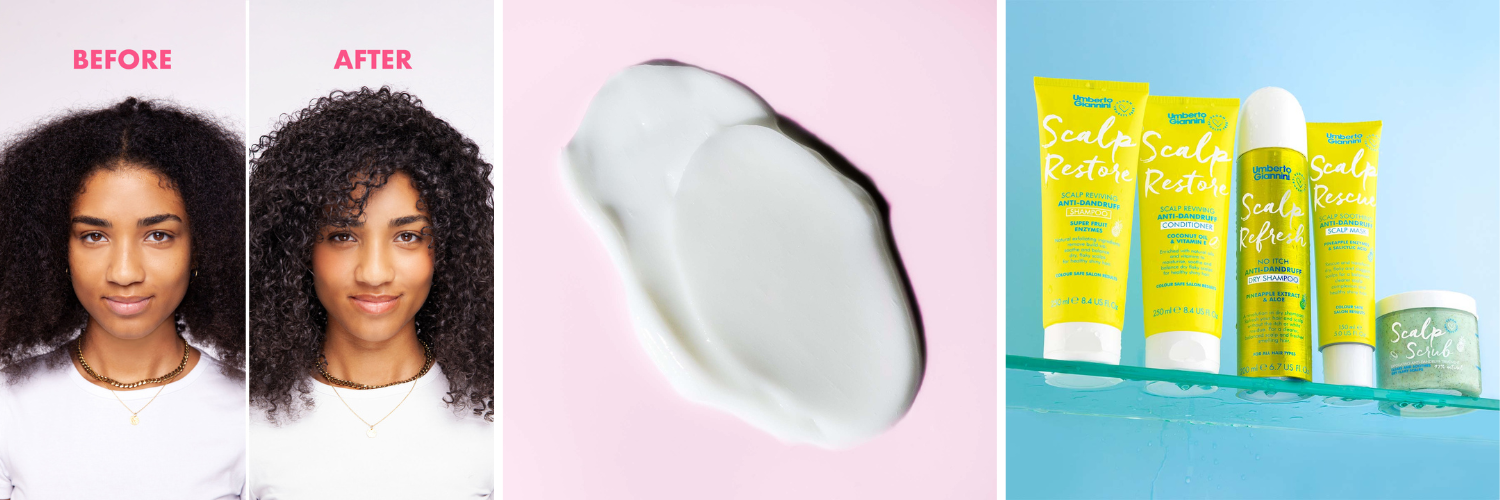 Balsam anti-matreata cu ulei de cocos si vitamina E Scalp Restore, 250 ml, Umberto Giannini